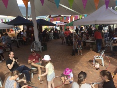 Hula hoop making Artbeat festival